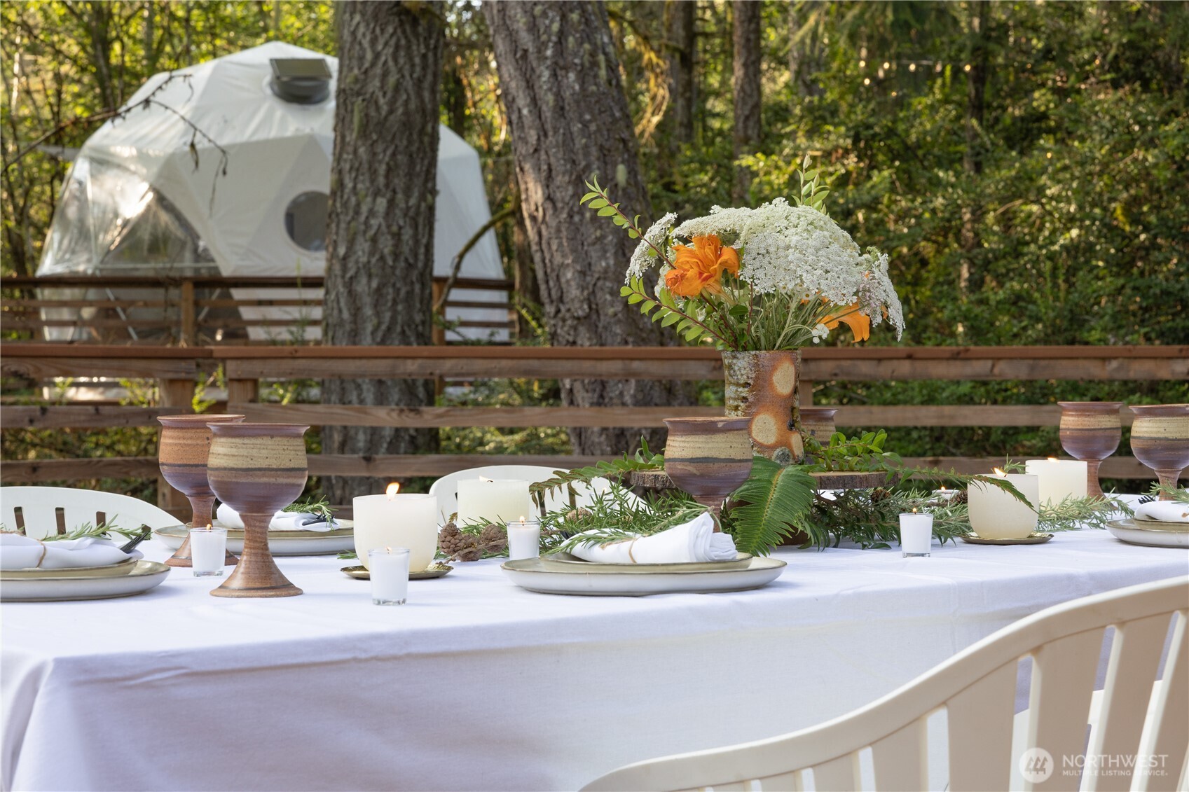 430 Twilight Way Grapeview, WA 98546 - Photo 16 of 22 a picture of a table and chairs in patio