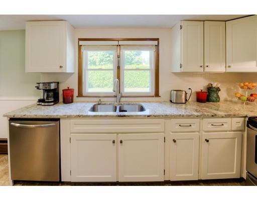 56 Edgewood Street Three Rivers, MA 01080 - Photo 14 of 30 a kitchen with sink cabinets and window