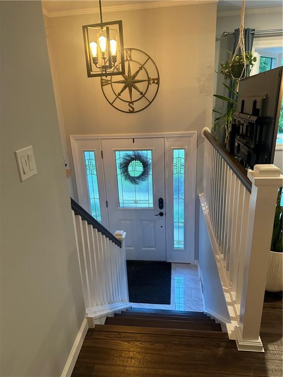 526 Unionville Road Butler, PA 16001 - Photo 2 of 18 a view of entryway with wooden floor