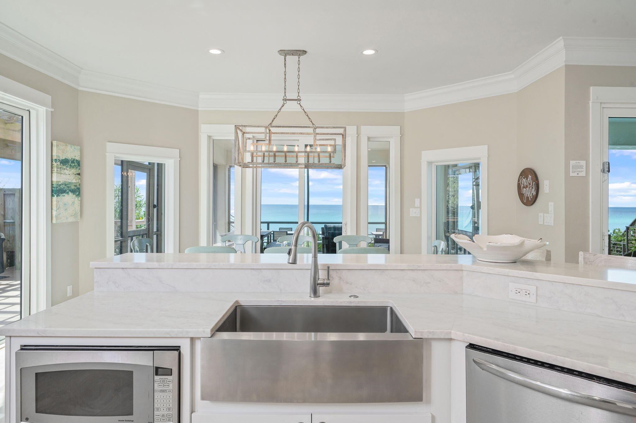 4525 West County Highway 30A Santa Rosa Beach, FL 32459 - Photo 26 of 118 a kitchen with a sink and a window