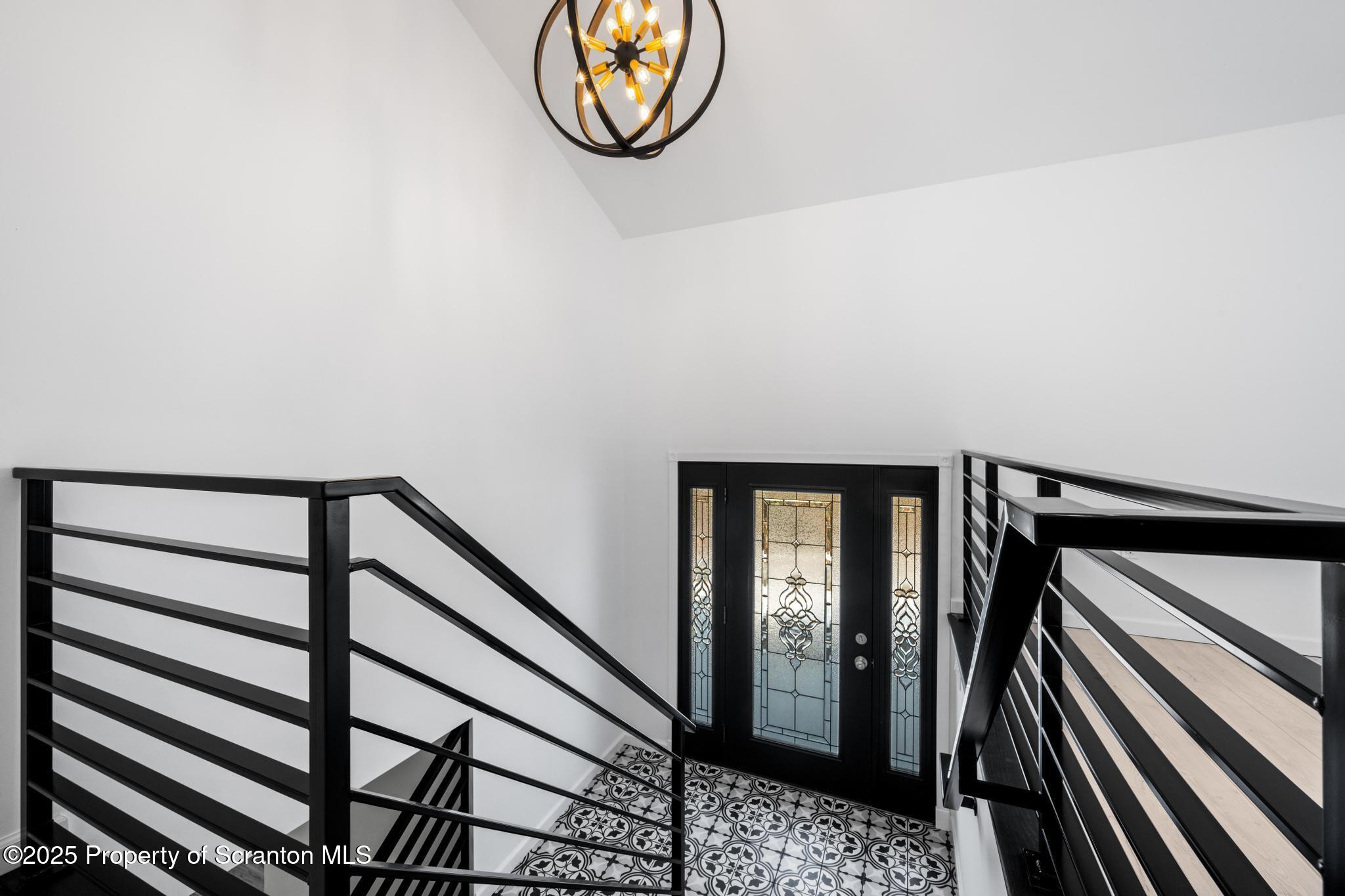 80 Elmhurst Boulevard Scranton, PA 18505 - Photo 7 of 56 a view of staircase with wooden floor