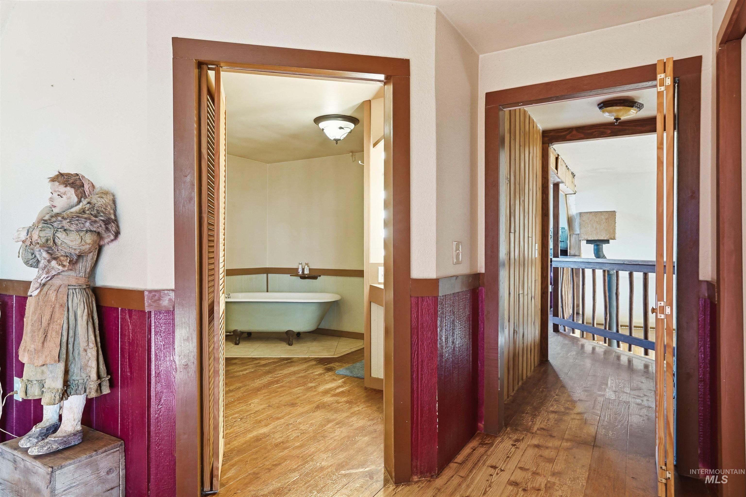 1252 Mesa Mesa, ID 83643 - Photo 29 of 50 Corridor with light wood-style floors