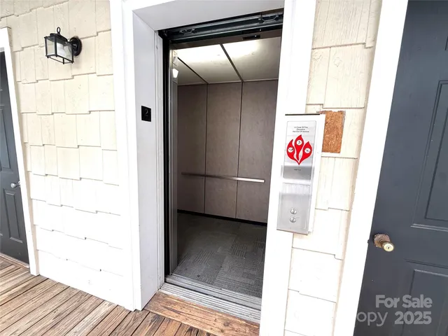 a view of front door