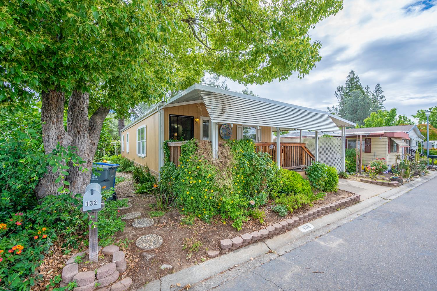 132 Danielle Way Folsom, CA 95630 - Photo 5 of 52 a front view of a house with a yard and potted plants