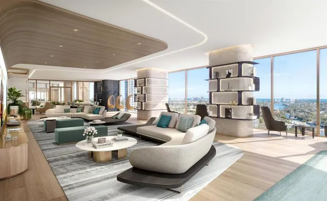 $4,794,600 | 521 East Las Olas Boulevard, Unit 1503/1504, Fort Lauderdale, FL 33301