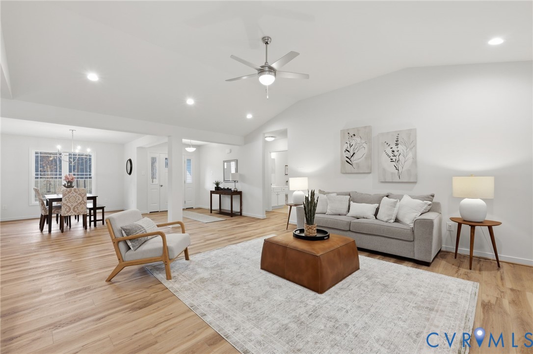 2460 Ballsville Road Powhatan, VA 23139 - Photo 12 of 28 a living room with furniture and a table
