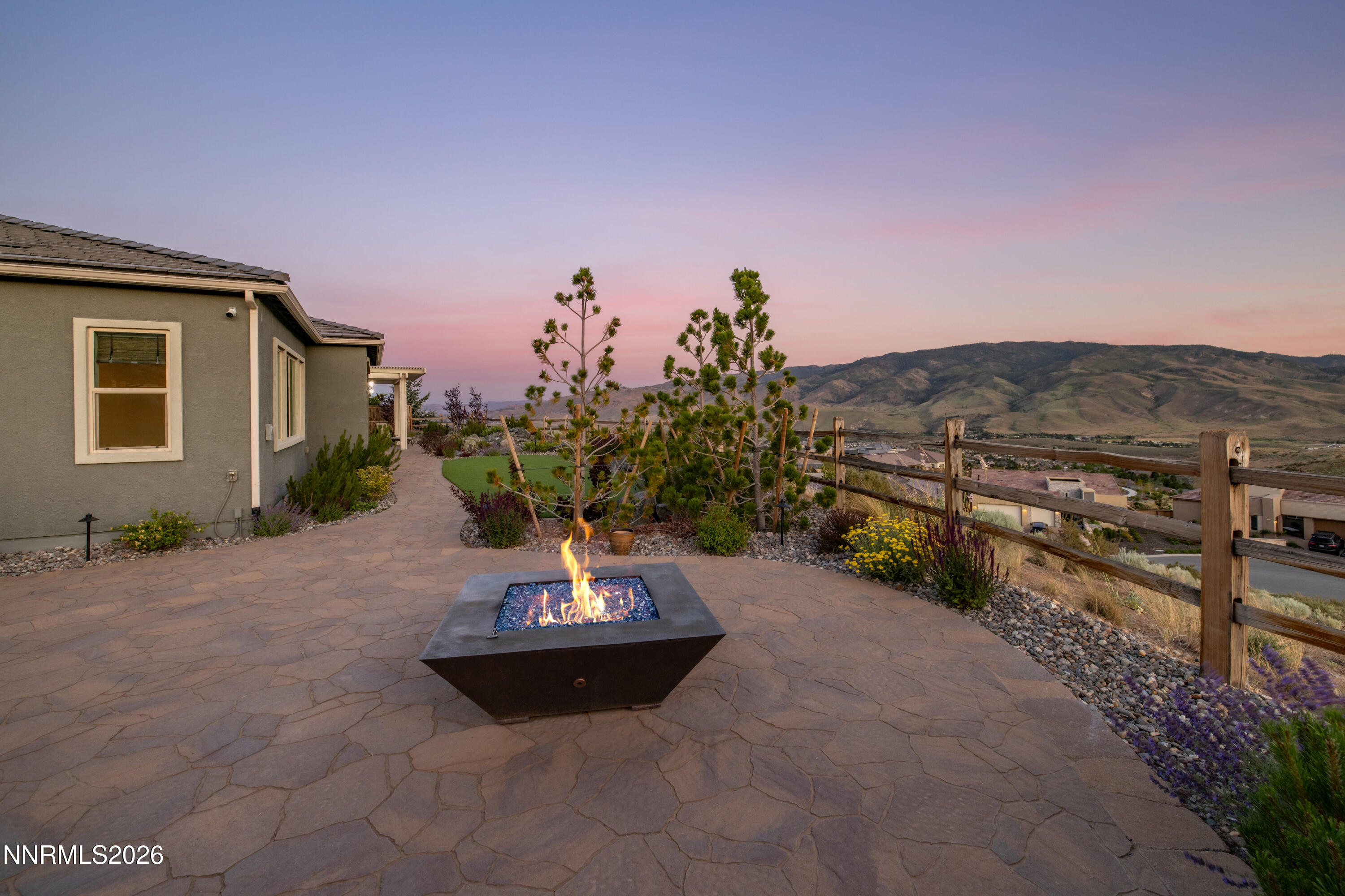 2223 Hillsborough Street Reno, NV 89523 - Photo 33 of 41 a view of a terrace with a table and chairs