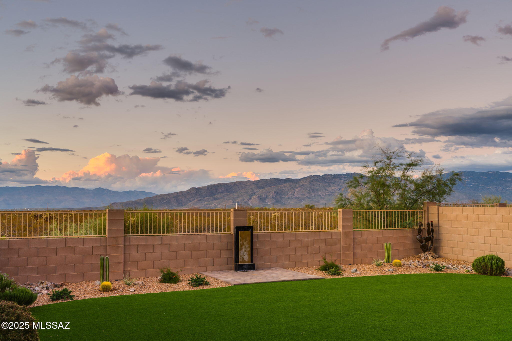 12100 East Ryscott Circle Vail, AZ 85641 - Photo 47 of 53 a view of a terrace with a garden