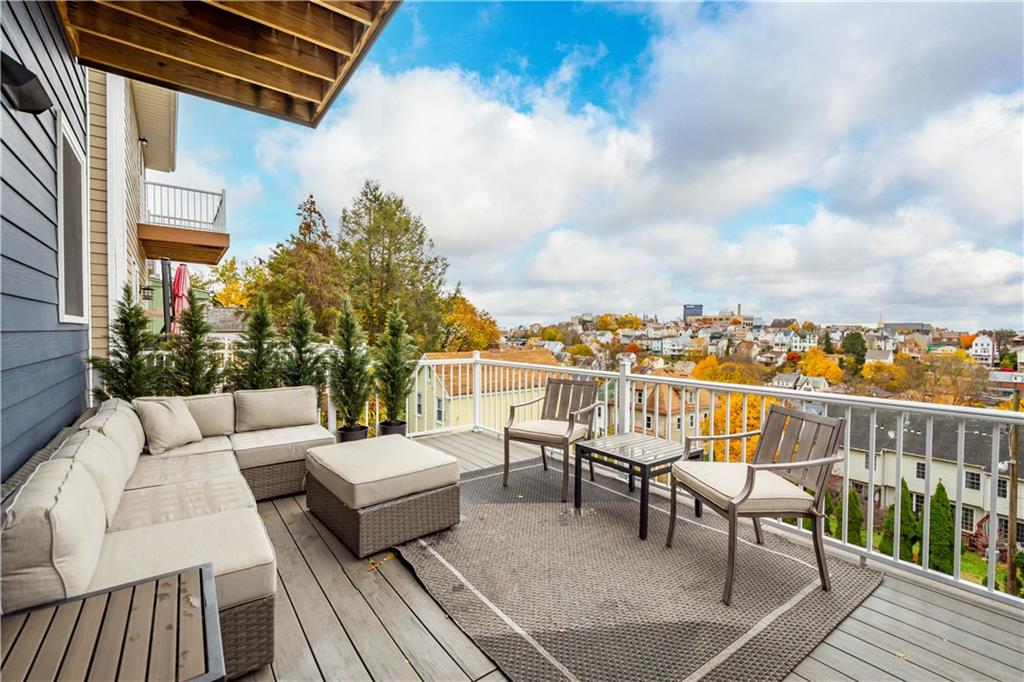 225 Meridan Street Pittsburgh, PA 15211 - Photo 23 of 25 a view of a terrace with couches