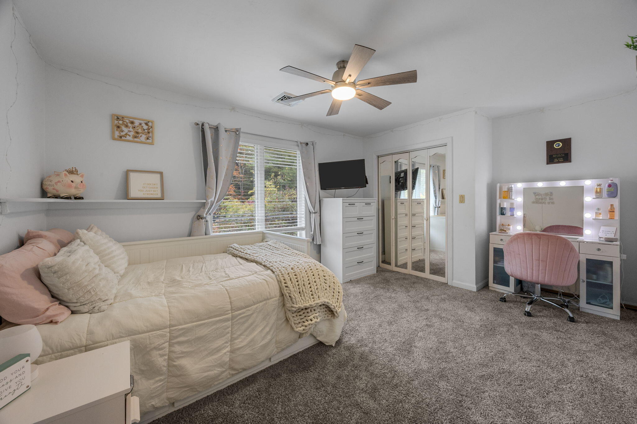 4 Knob Lane Buzzards Bay, MA 02532 - Photo 27 of 52 a bedroom with a bed and a chandelier