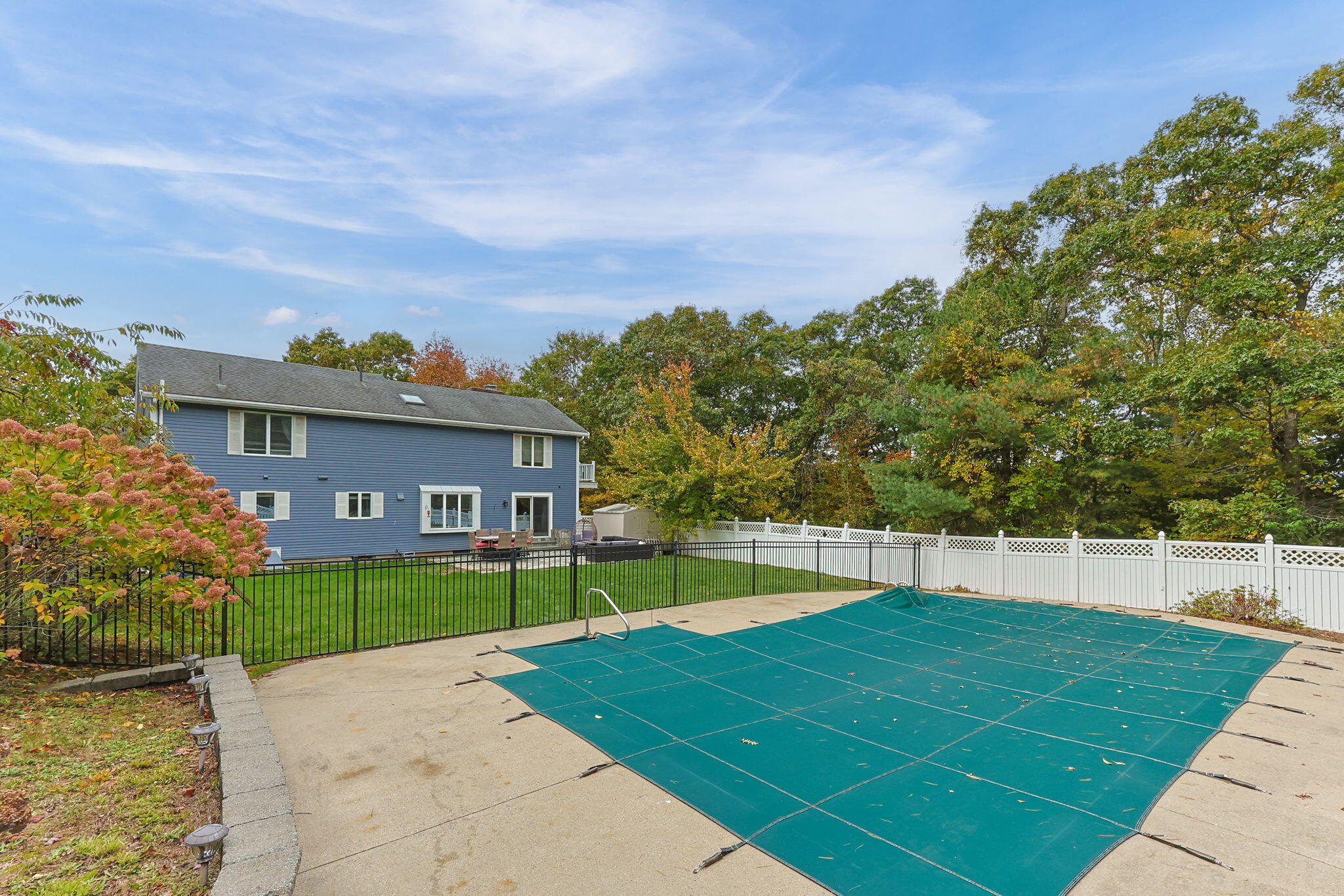 4 Knob Lane Buzzards Bay, MA 02532 - Photo 44 of 52 a view of a backyard with a garden
