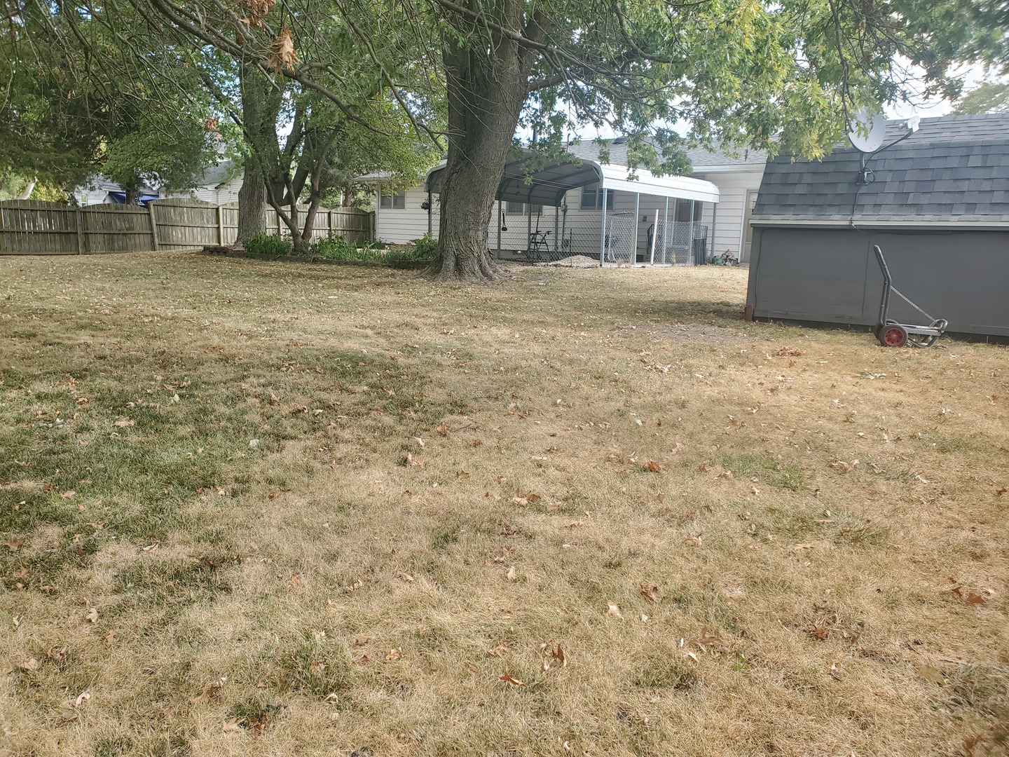 316 North Commerce Street Gilman, IL 60938 - Photo 23 of 26 a view of a yard with a house