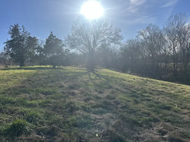 a backyard of a house