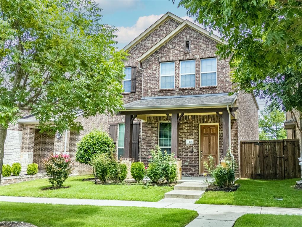 1448 Pebble Way Allen, TX 75013 - Photo 17 of 25 front view of house with a yard