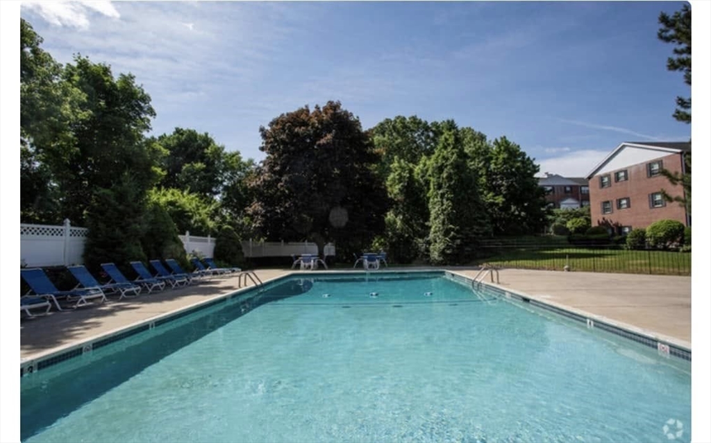 200 Bedford Road, Unit 9E Woburn, MA 01801 - Photo 8 of 14 a view of swimming pool with lawn chairs and plants
