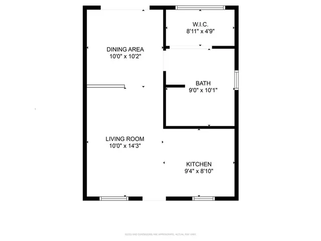 $999 | 903 Fannin Street, Unit 103, Denton, TX 76201
