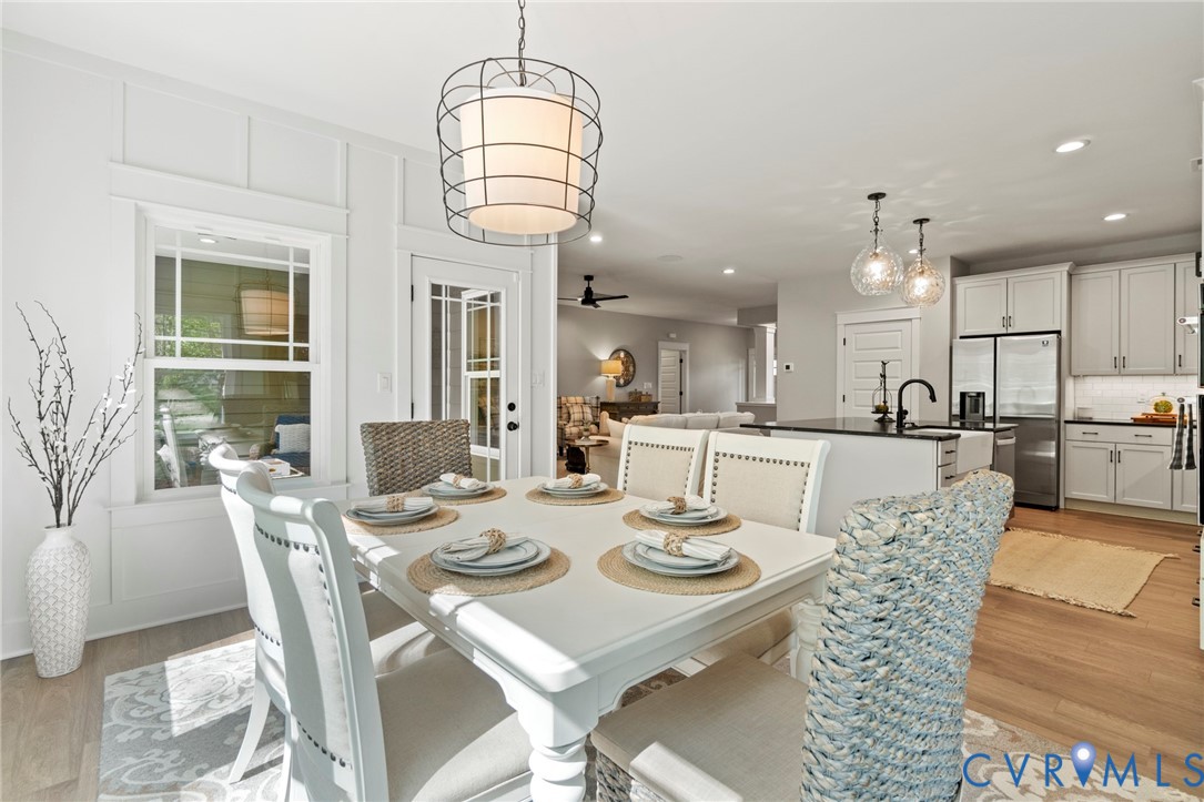 16851 Sheppards Fold Way Beaverdam, VA 23015 - Photo 13 of 33 a view of a dining room and livingroom view