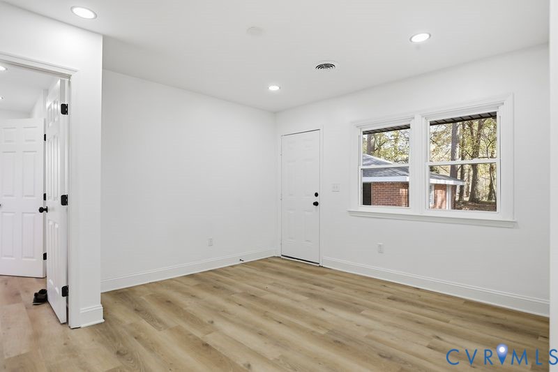 2913 Rolyart Road Petersburg, VA 23805 - Photo 21 of 31 Unfurnished room featuring light wood-type floorin