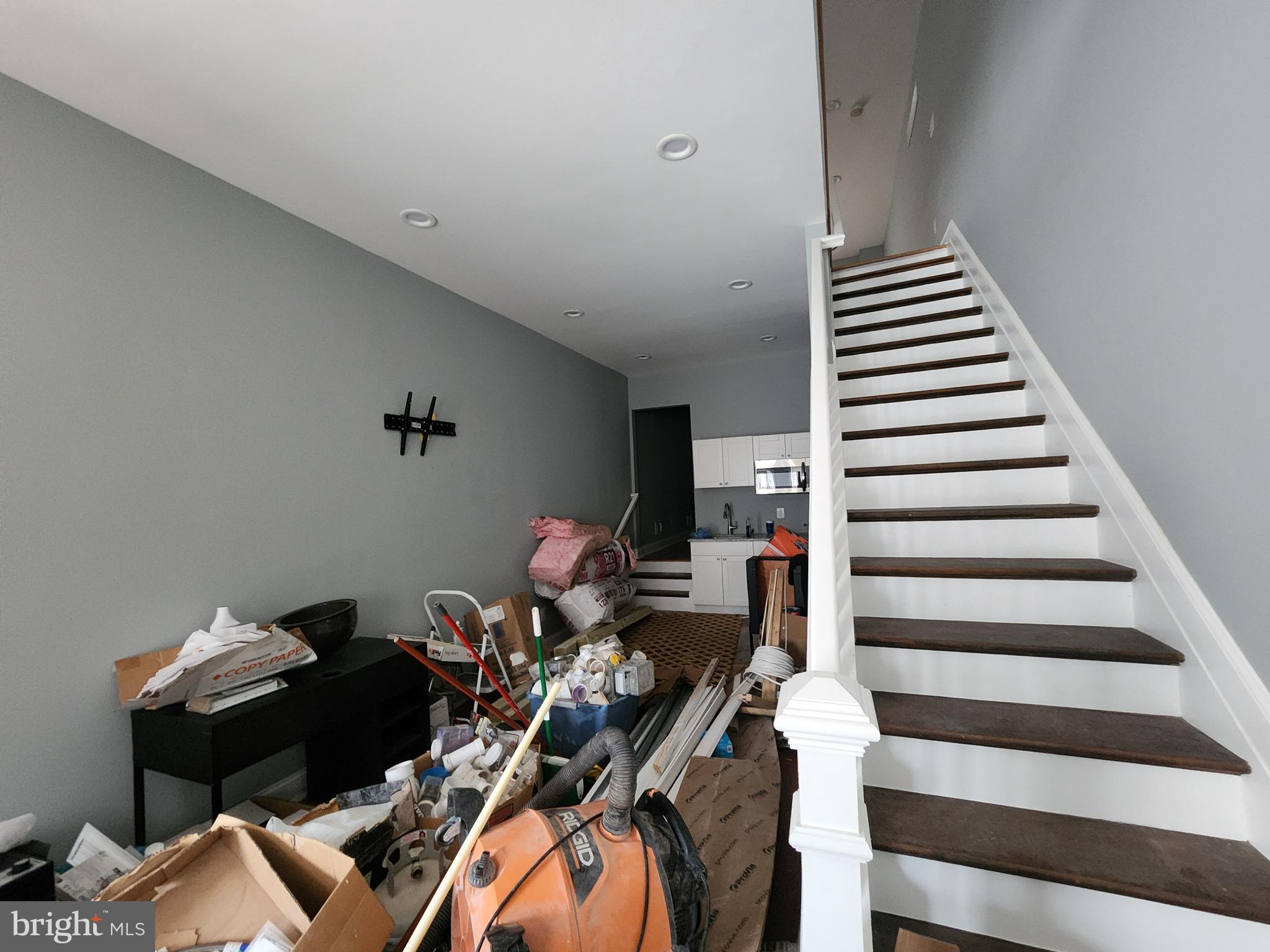 1629 Rutland Avenue Baltimore, MD 21213 - Photo 4 of 20 a view of entryway and hall with wooden floor