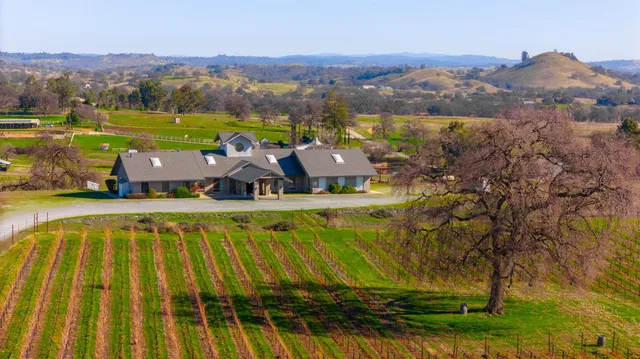 a view of a swimming pool with a lake view