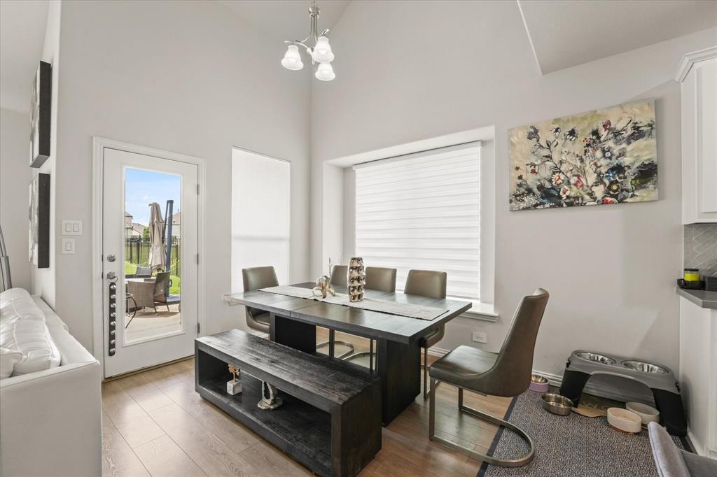 3217 Flowering Peach Dr. Heath, TX 75126 - Photo 10 of 30 a view of a workspace with furniture and a window