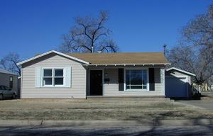 4200 South Harrison Street Amarillo, TX 79110 - Photo 1 of 1 a view of a house with a yard