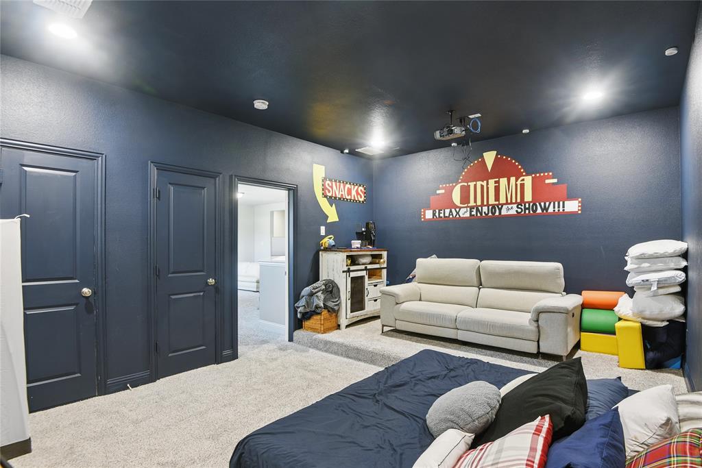 1164 Red Hawk Lane Forney, TX 75126 - Photo 23 of 27 a bedroom with furniture and a gate