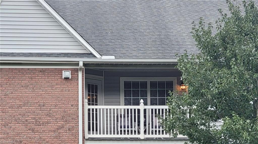 5003 Bass Chapel Road, Unit 3B Greensboro, NC 27455 - Photo 12 of 39 belcony from the greens