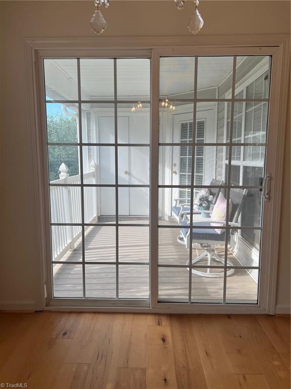 5003 Bass Chapel Road, Unit 3B Greensboro, NC 27455 - Photo 9 of 39 slider to balcony