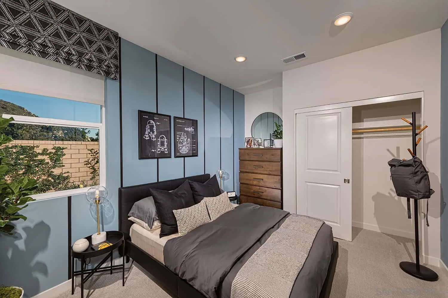 35104 Cooper Place, Unit 106 Fallbrook, CA 92028 - Photo 7 of 13 a bedroom with a bed and wooden floor