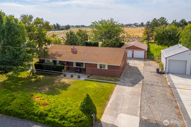 a view of a swimming pool with lounge chair