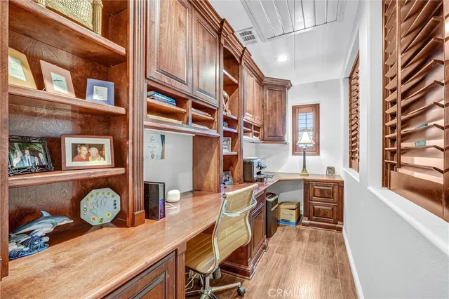 a view of a balcony and chairs