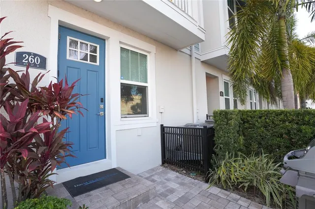 a workspace with furniture and window
