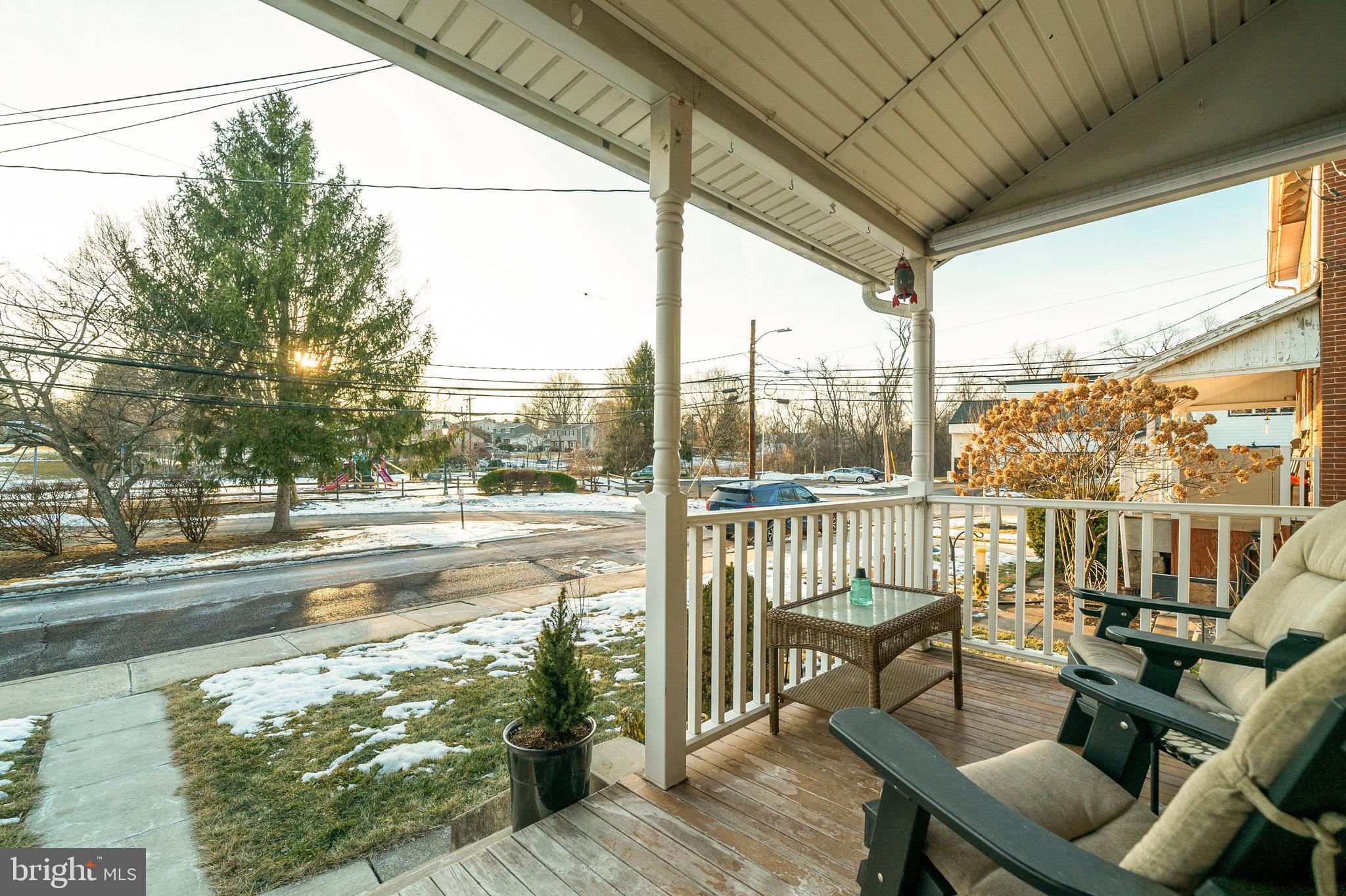 59 Cherry Street Hatfield, PA 19440 - Photo 14 of 30 a balcony with wooden floor
