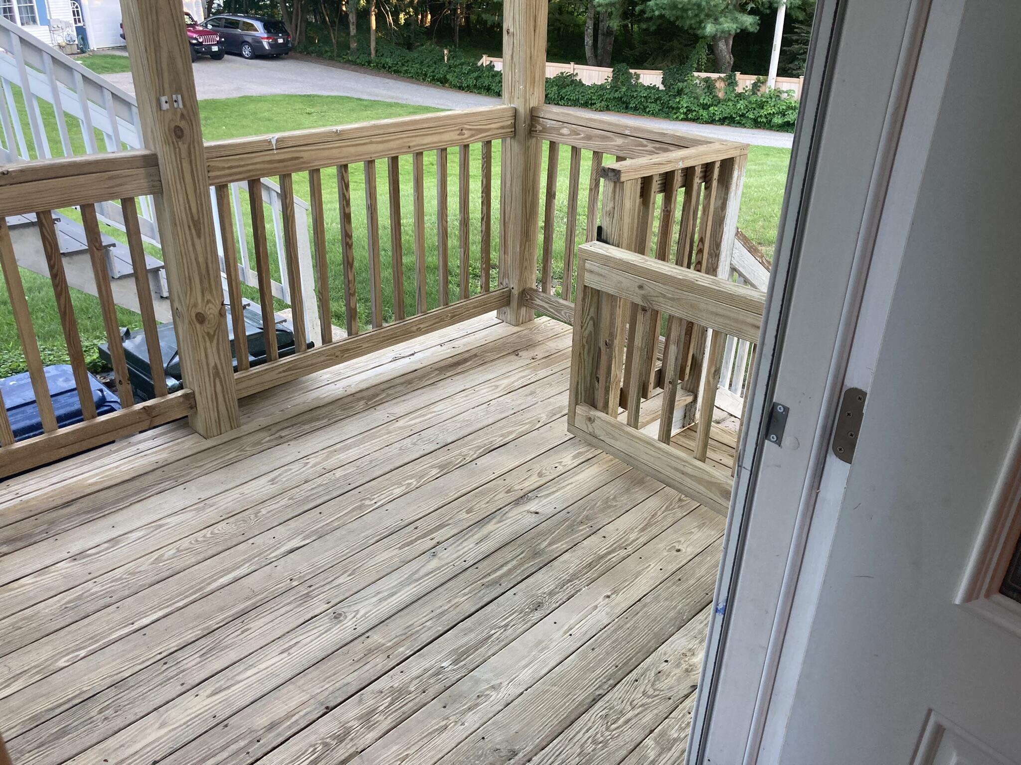 57 Hill Street Saco, ME 04072 - Photo 17 of 59 1st Floor Apt - Back Door - outside
