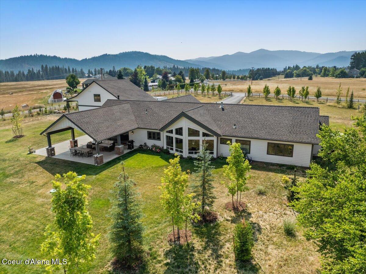 8575 West Haystack Lane Coeur D'Alene, ID 83814 - Photo 62 of 69 78-Aerial Back of Home