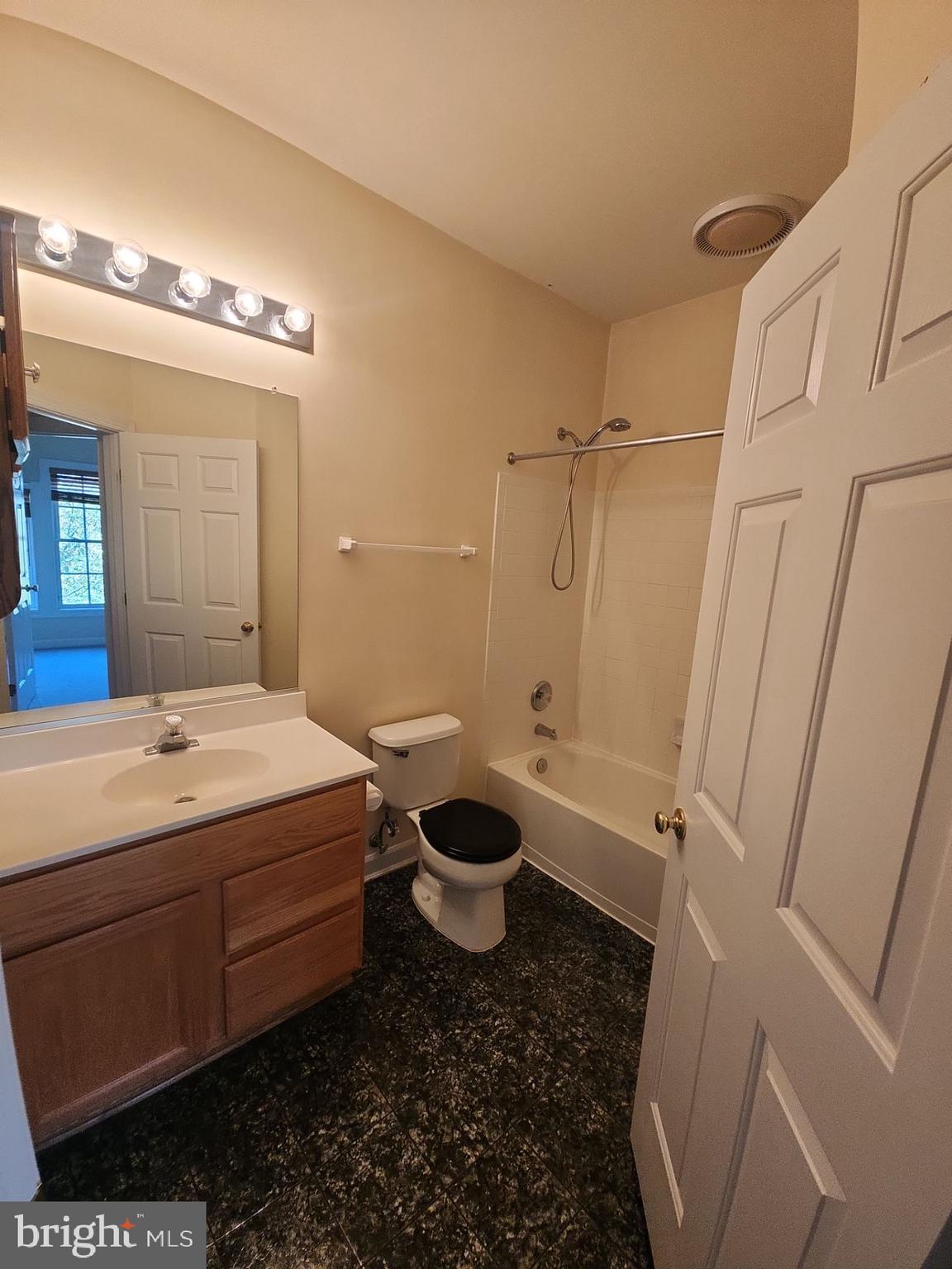 6681 Debra Lu Way Springfield, VA 22150 - Photo 50 of 57 a bathroom with a sink a toilet and shower