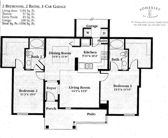$2,500 | 155 Galicia Way, Unit 102, Jupiter, FL 33458