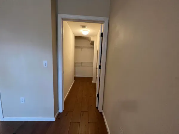 a view of walk in closet