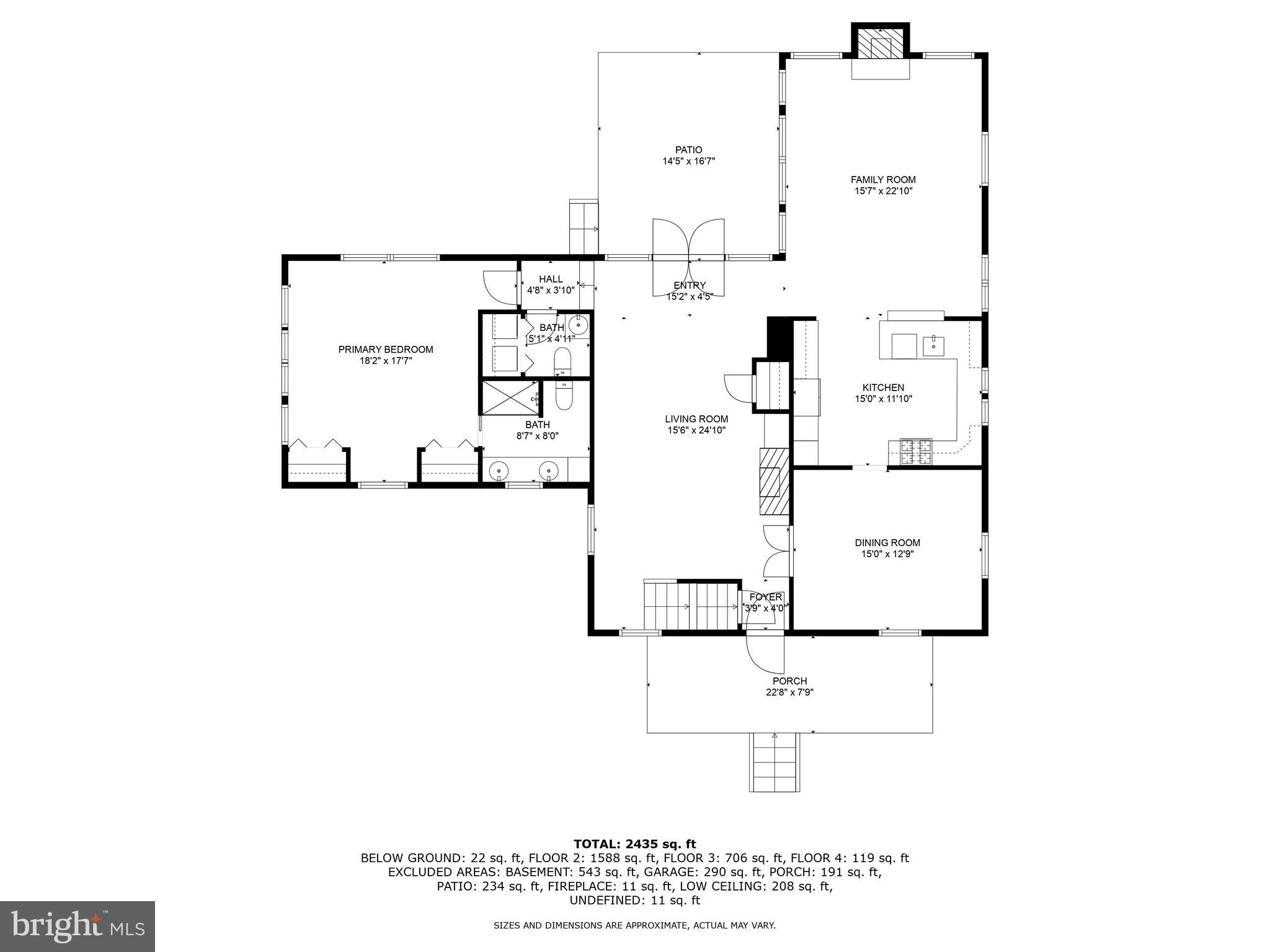 320 Riverview Road Swarthmore, PA 19081 - Photo 34 of 38 a picture of a floor plan