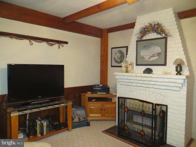 1383 Elk Forest Road Elkton, MD 21921 - Photo 12 of 30 FAMILY ROOM HAS FIREPLACE WITH GAS INSERT