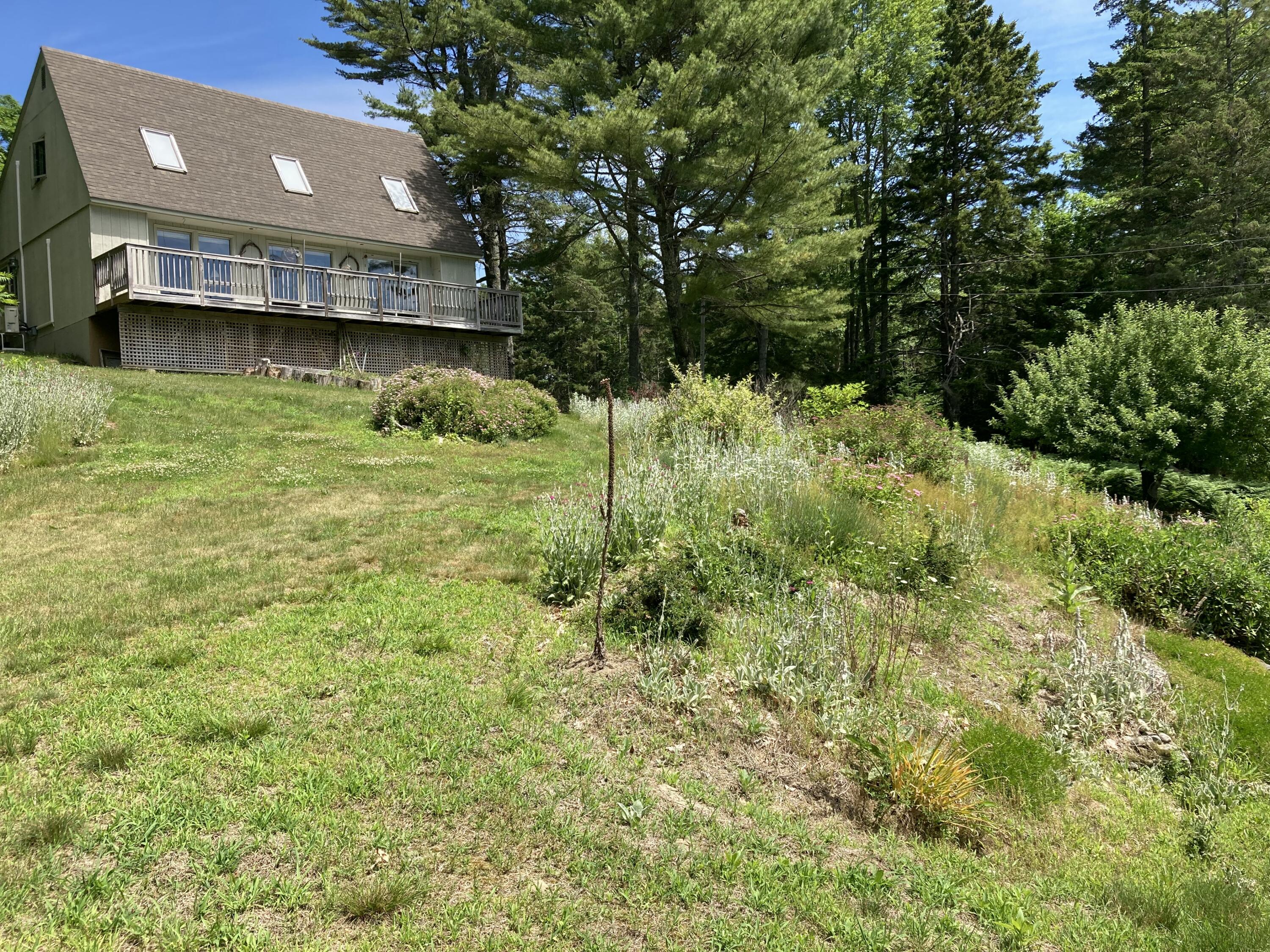 969 Surry Road Surry, ME 04684 - Photo 30 of 41 Perennial garden in front of house.