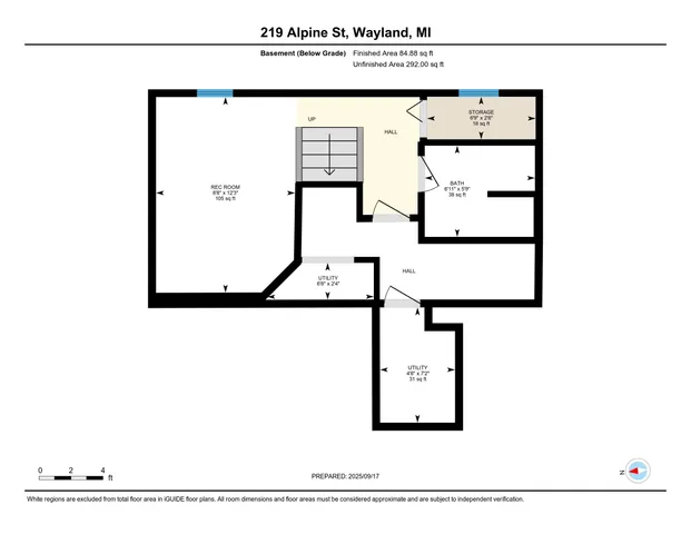 $244,900 | 219 Alpine Street, Wayland, MI 49348