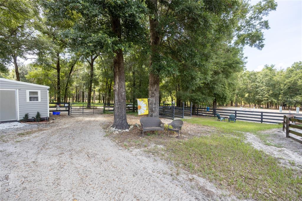 9106 Southwest 124 Street Archer, FL 32618 - Photo 45 of 57 a view of a park with large trees