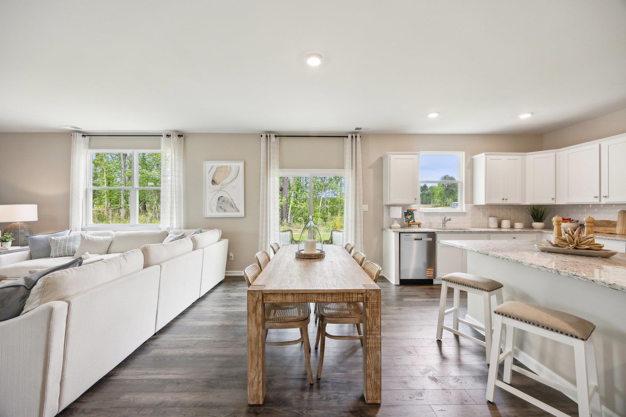 490 Rachel Drive Penn Laird, VA 22846 - Photo 6 of 30 a kitchen with a table chairs stove and cabinets