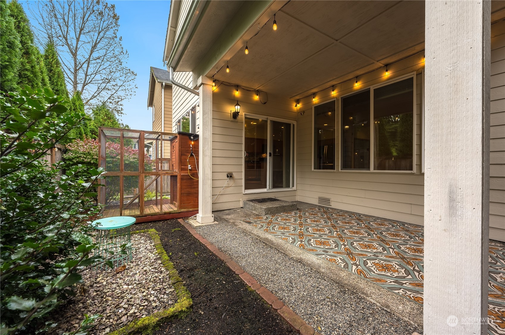 1321 173 Place Southeast Bothell, WA 98012 - Photo 25 of 25 a view of a brick house with a large window