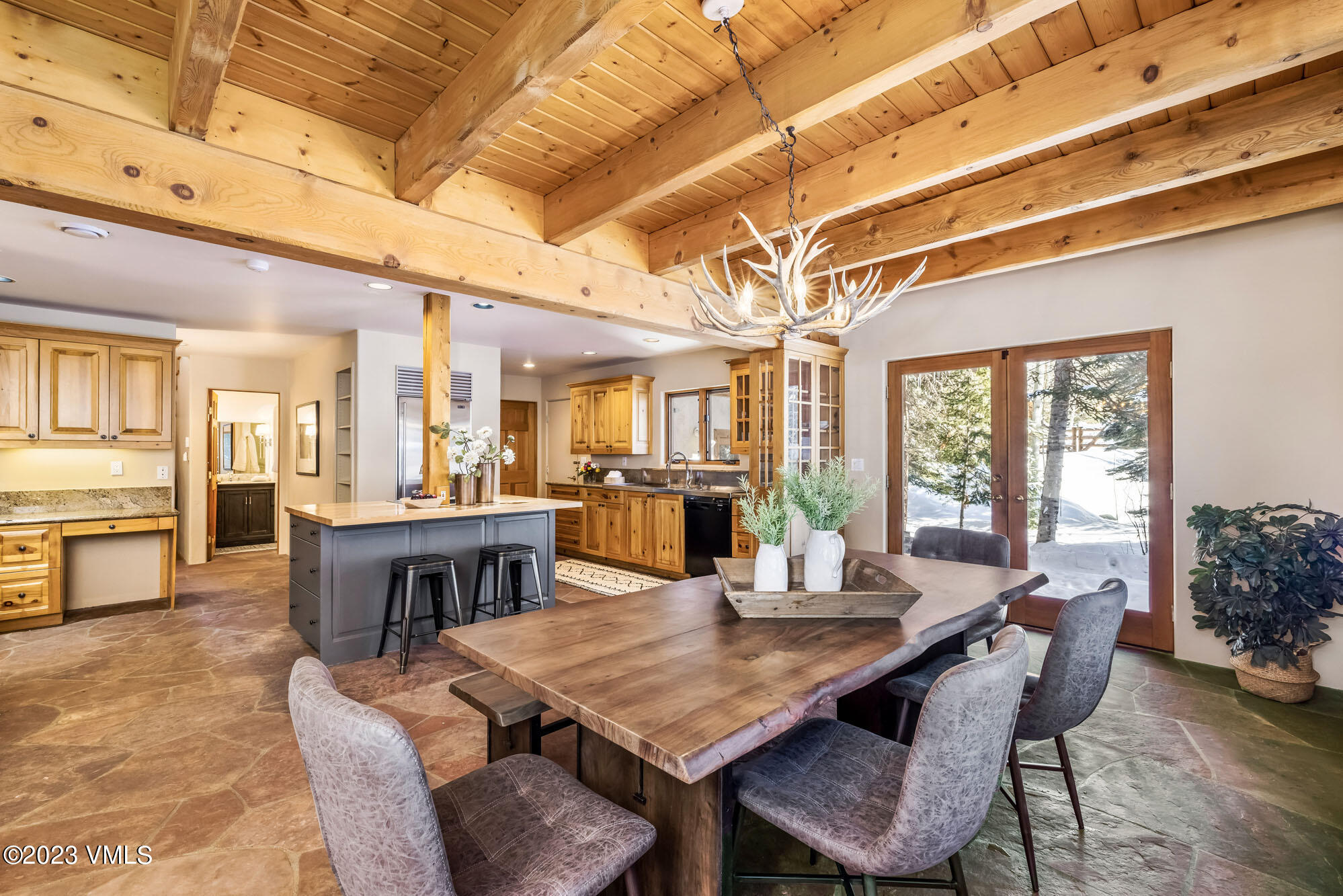 25 Casteel Creek Road Edwards, CO 81632 - Photo 6 of 87 a view of a dining room with furniture window and wooden floor