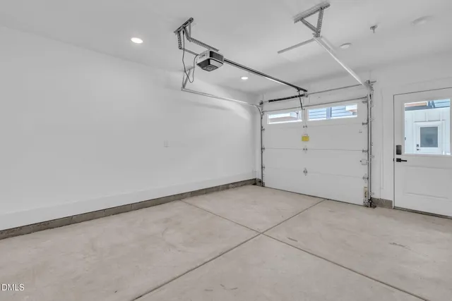 a view of a room with an empty space