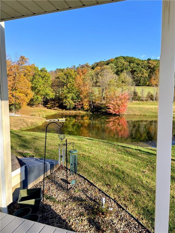 241 Lyons Road Claysville, PA 15323 - Photo 7 of 42 a view of a lake with a mountain