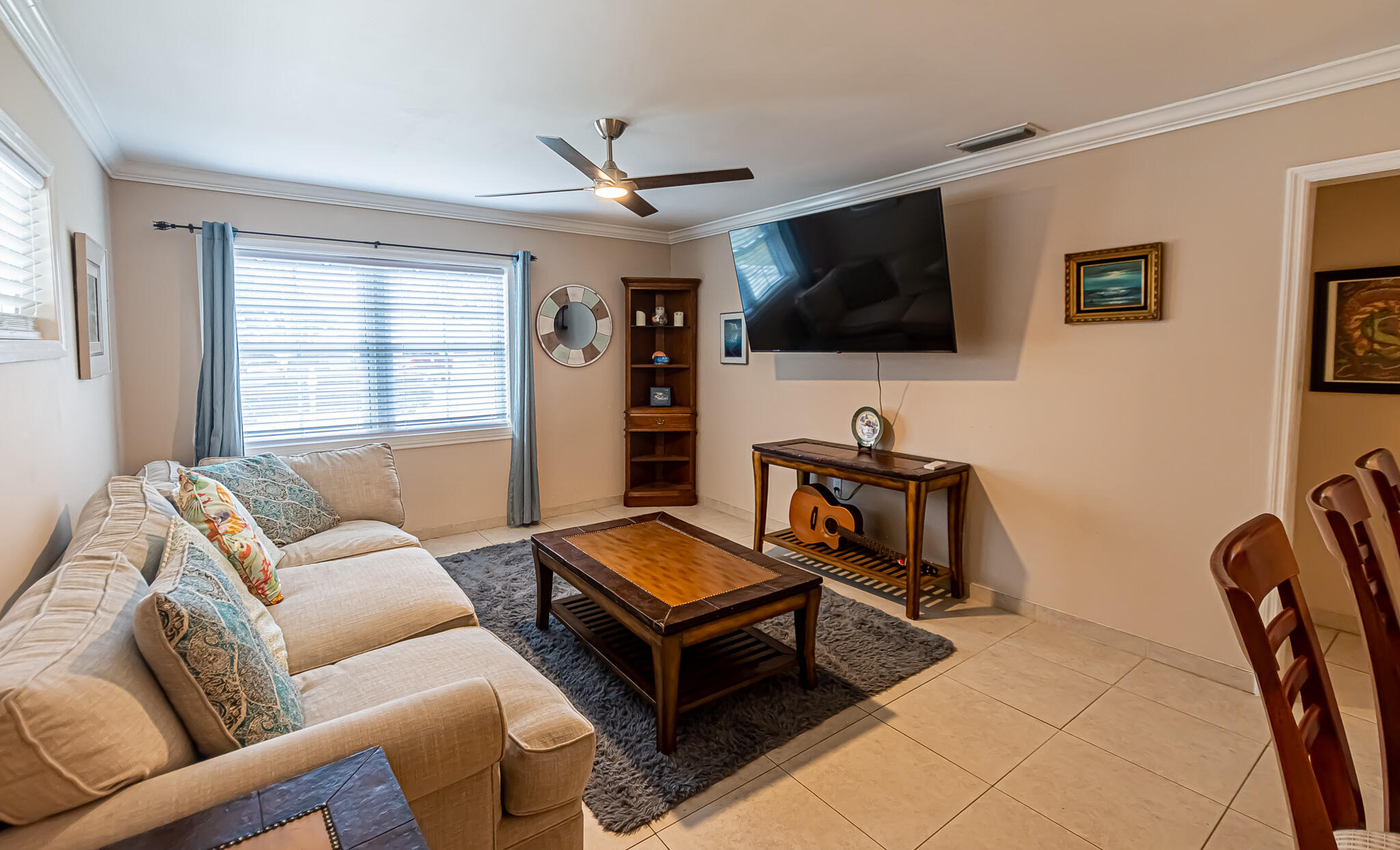 602 Azalea Avenue Fort Pierce, FL 34982 - Photo 2 of 20 a living room with furniture and a flat screen tv